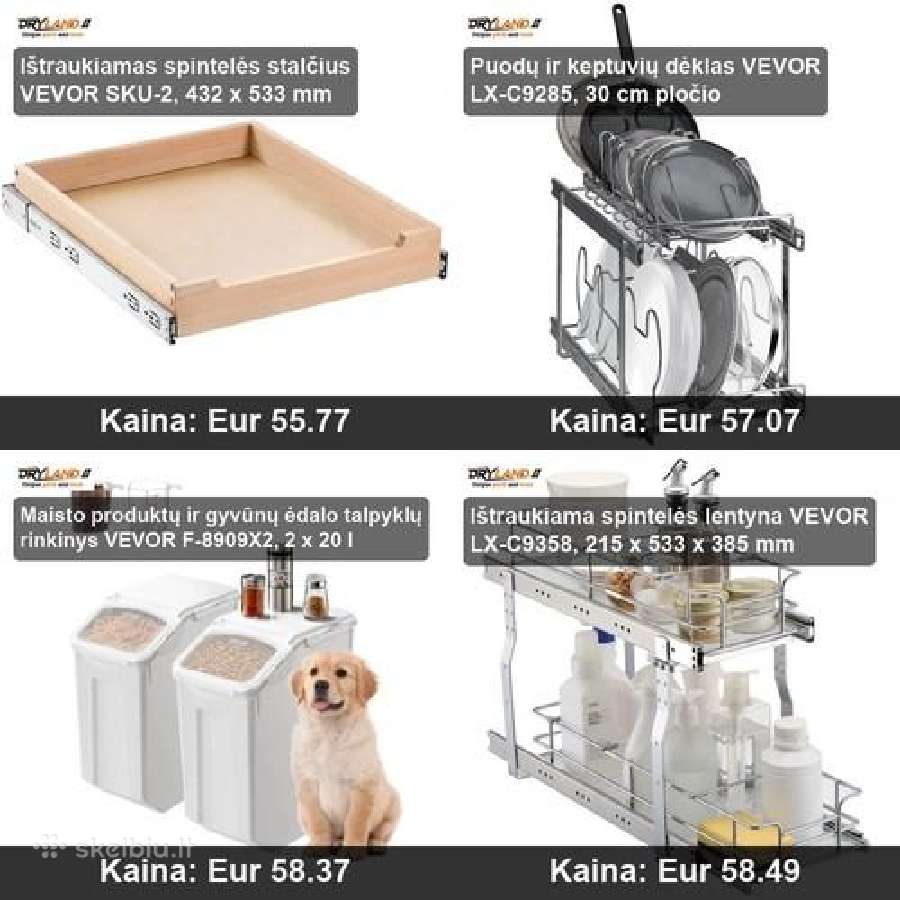 Virtuvės talpyklos šviežiams produktams - nuotraukos Nr. 14