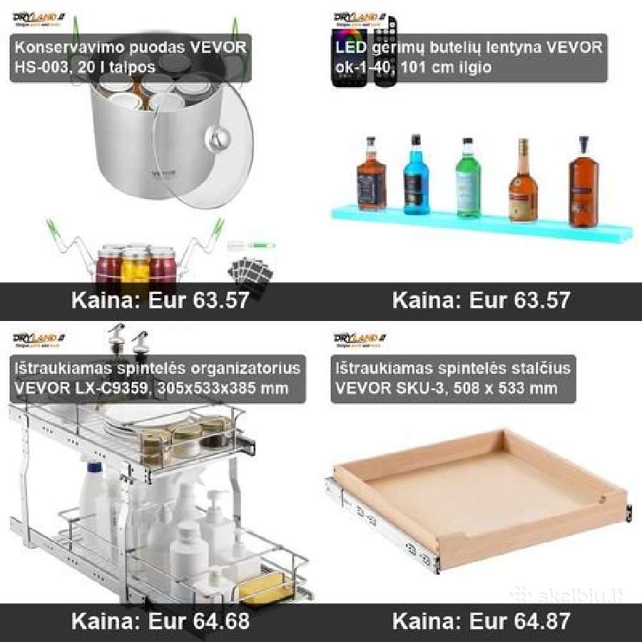 Virtuvės talpyklos šviežiams produktams - nuotraukos Nr. 16