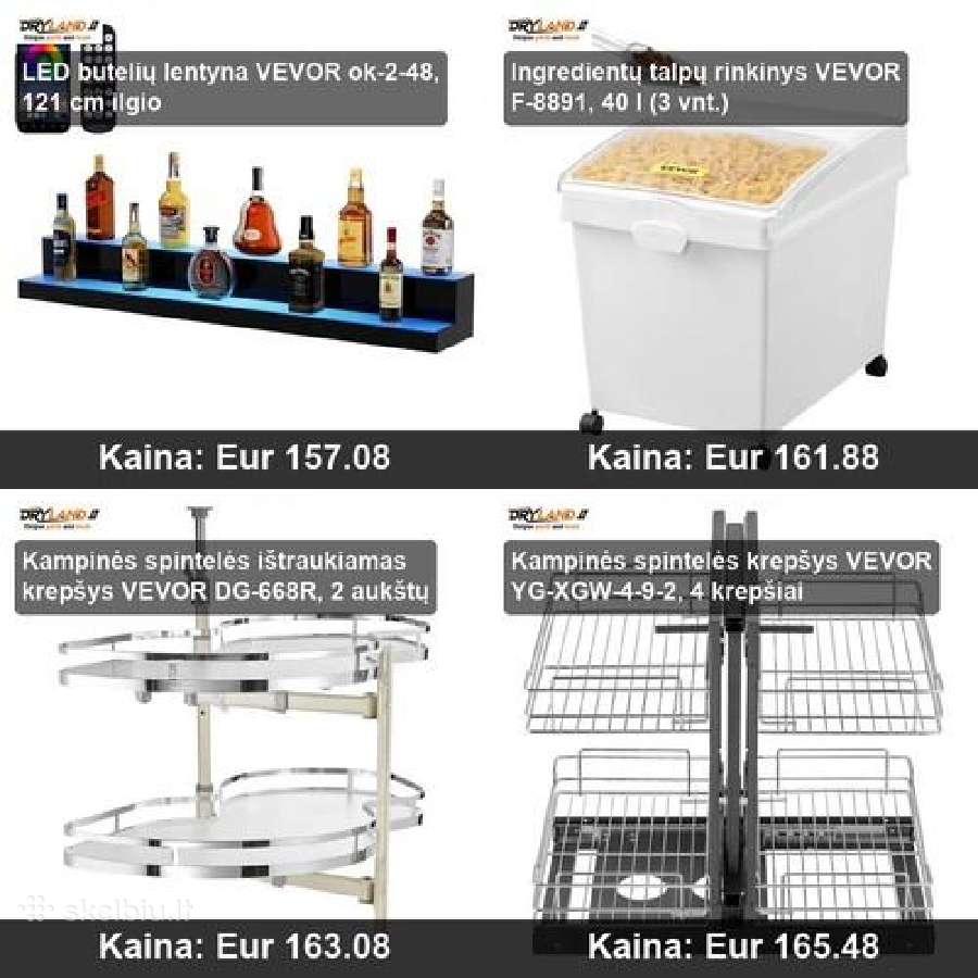 Virtuvės talpyklos šviežiams produktams - nuotraukos Nr. 27