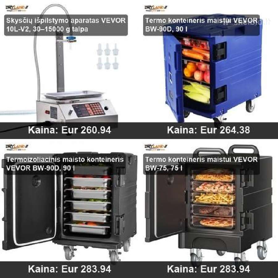 Virtuvės talpyklos šviežiams produktams - nuotraukos Nr. 32