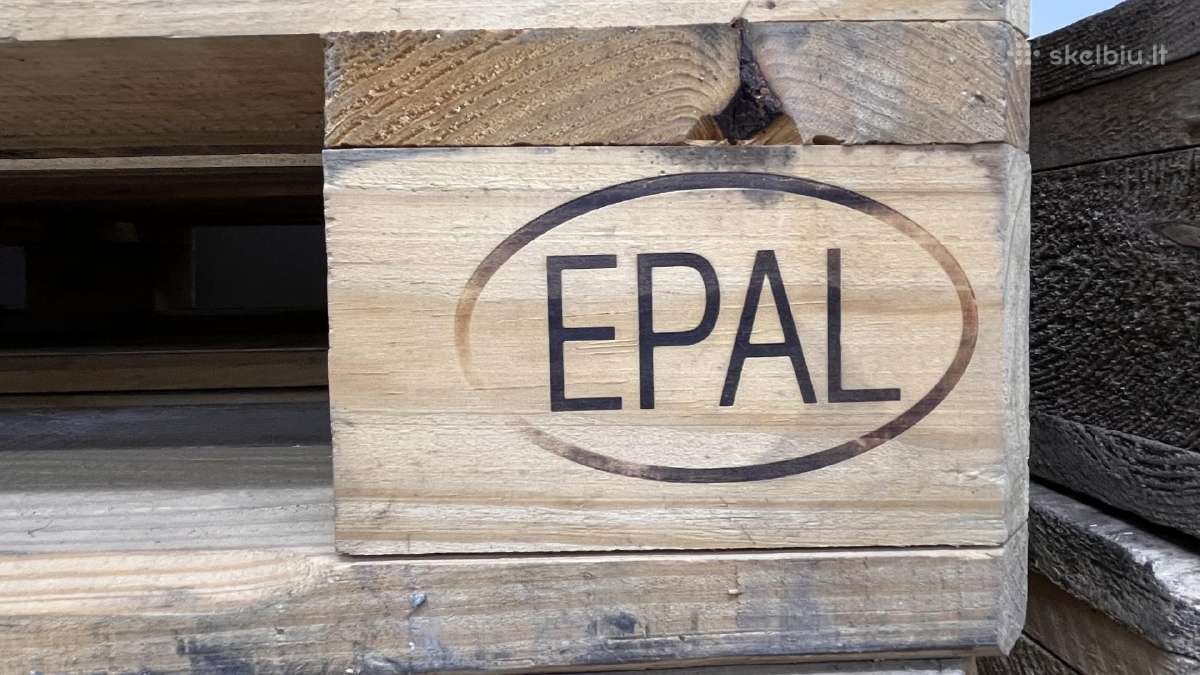 Euro paletė 120 x 80 Epal, europinė paletė Epal-c - nuotraukos Nr. 3