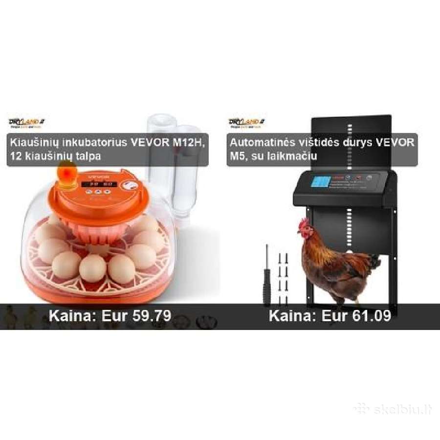 Automatinės lesyklos ir girdyklos vištoms, narvai - nuotraukos Nr. 3