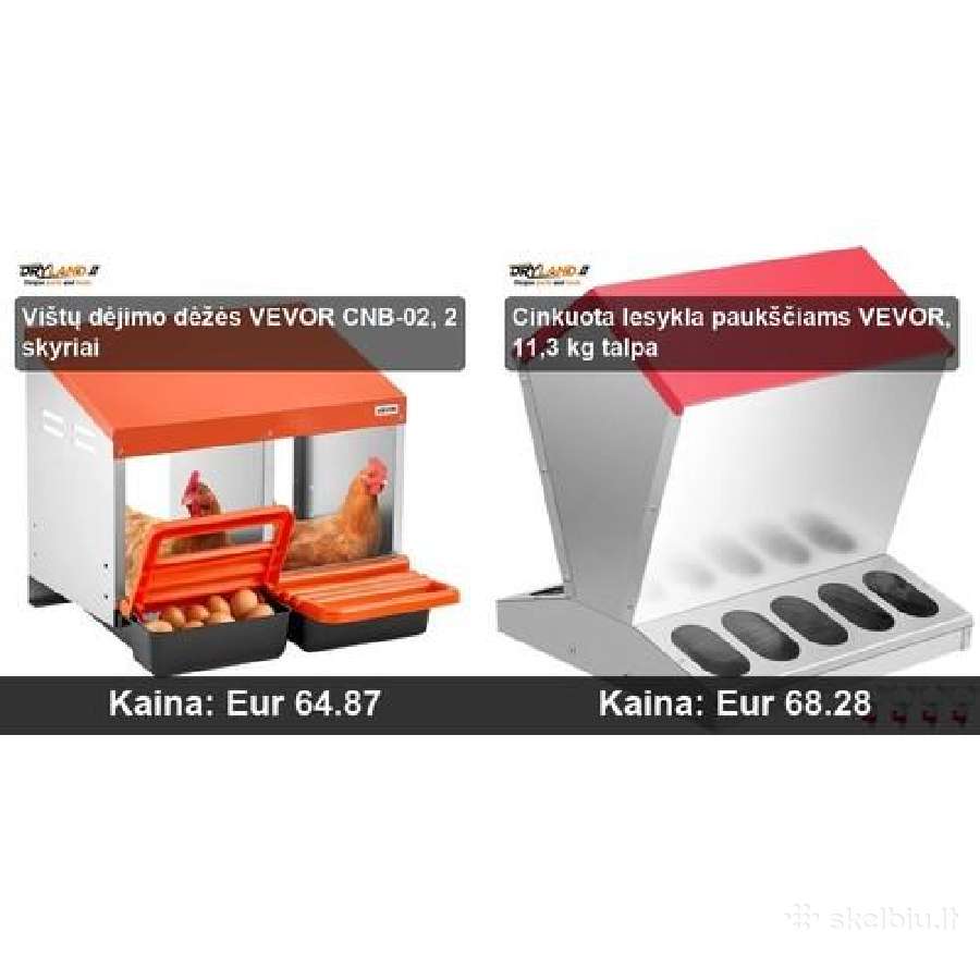 Automatinės lesyklos ir girdyklos vištoms, narvai - nuotraukos Nr. 7