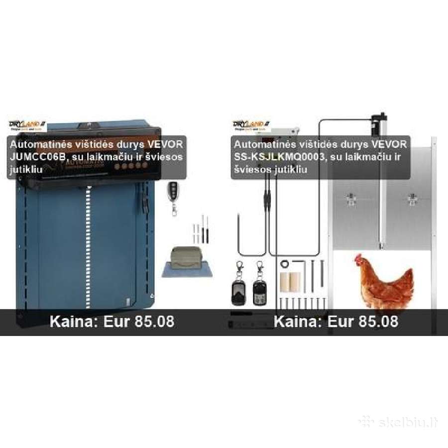Automatinės lesyklos ir girdyklos vištoms, narvai - nuotraukos Nr. 11