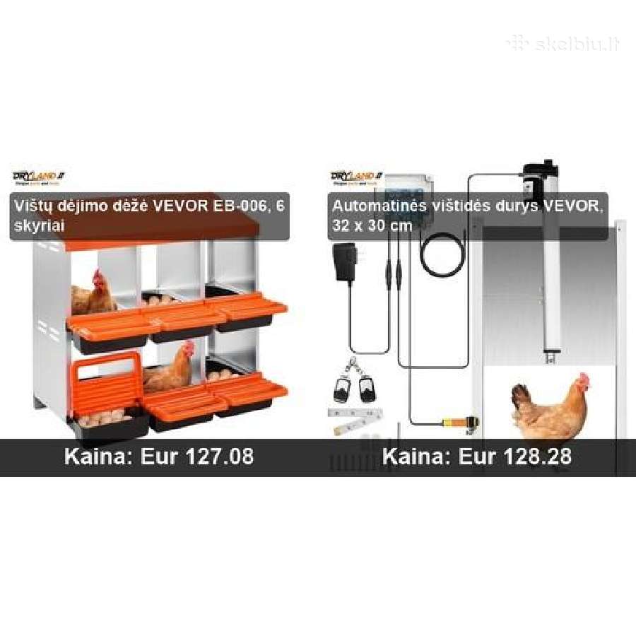 Automatinės lesyklos ir girdyklos vištoms, narvai - nuotraukos Nr. 20