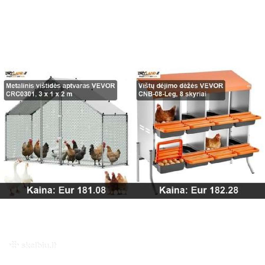 Automatinės lesyklos ir girdyklos vištoms, narvai - nuotraukos Nr. 24