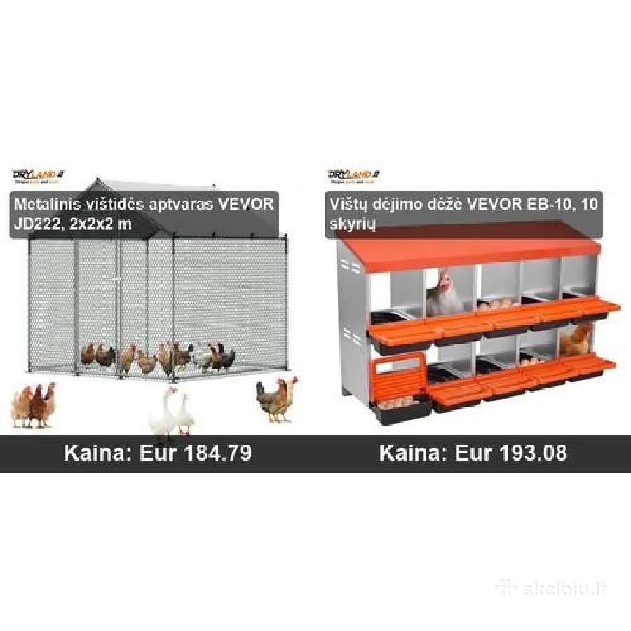 Automatinės lesyklos ir girdyklos vištoms, narvai - nuotraukos Nr. 25