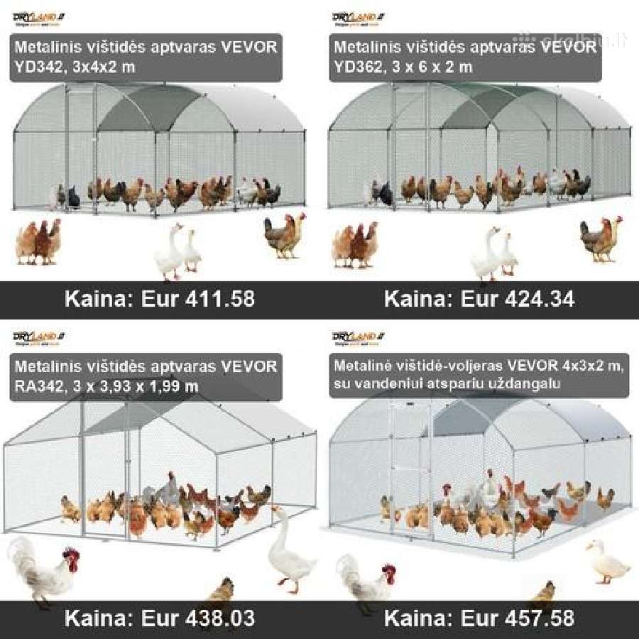 Automatinės lesyklos ir girdyklos vištoms, narvai - nuotraukos Nr. 30