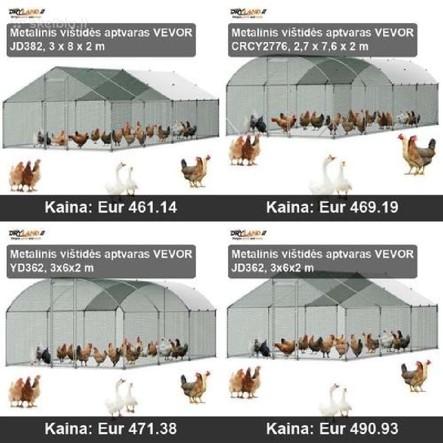 Automatinės lesyklos ir girdyklos vištoms, narvai - nuotraukos Nr. 31