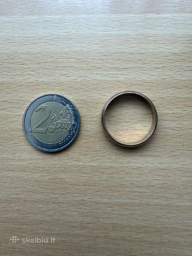Auksinis žiedas 375 praba 5,5 gr. - nuotraukos Nr. 2