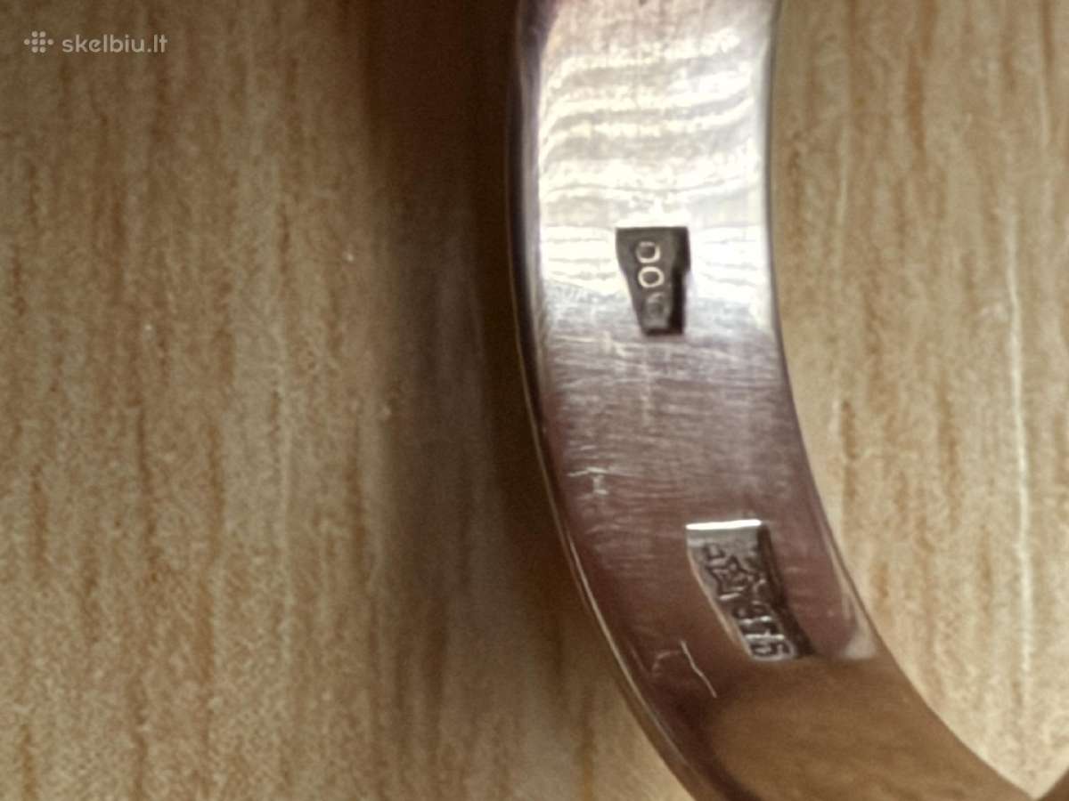 Auksinis žiedas 375 praba 5,5 gr. - nuotraukos Nr. 4