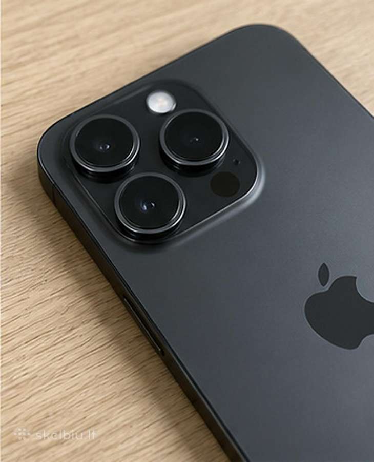 Apple iPhone 15 Pro Max 256gb Black Titanium - nuotraukos Nr. 4