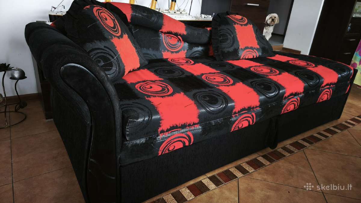 Parduodama sofa - lova - nuotraukos Nr. 2