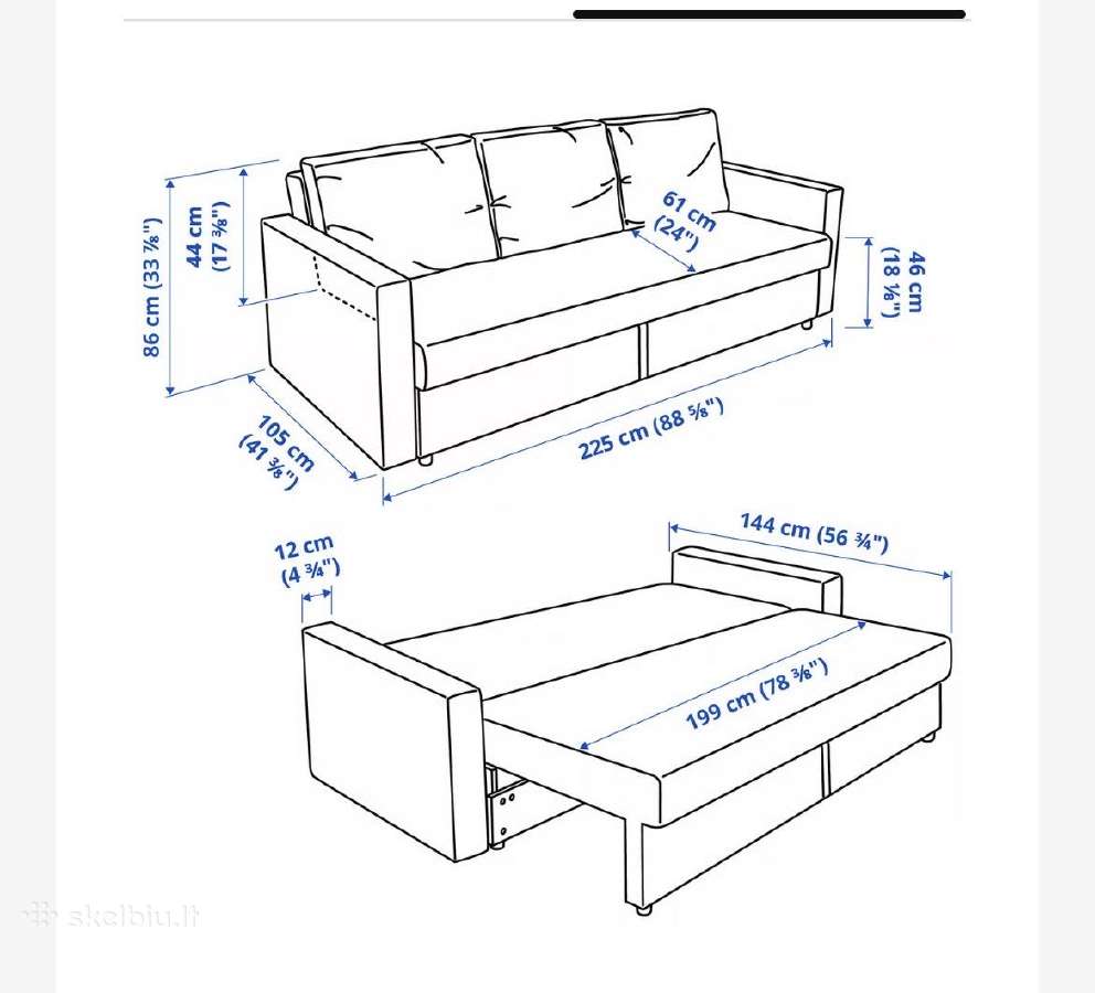Sofa-lova - nuotraukos Nr. 2