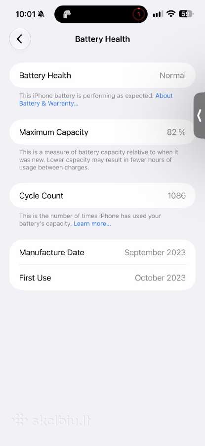 Apple iPhone 15 Pro Max 256gb Black Titanium - nuotraukos Nr. 6
