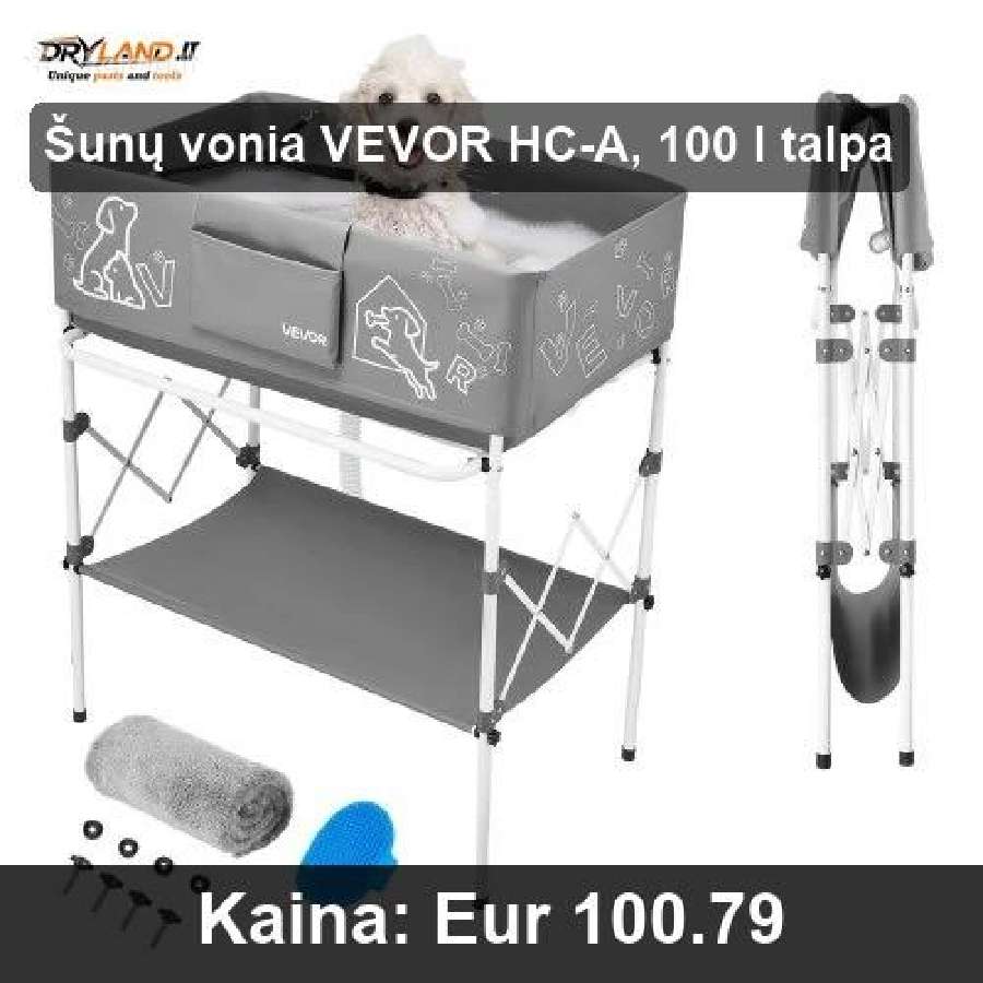 Šunų Vonios – Patogus ir Ergonomiški Sprendimai! - nuotraukos Nr. 3
