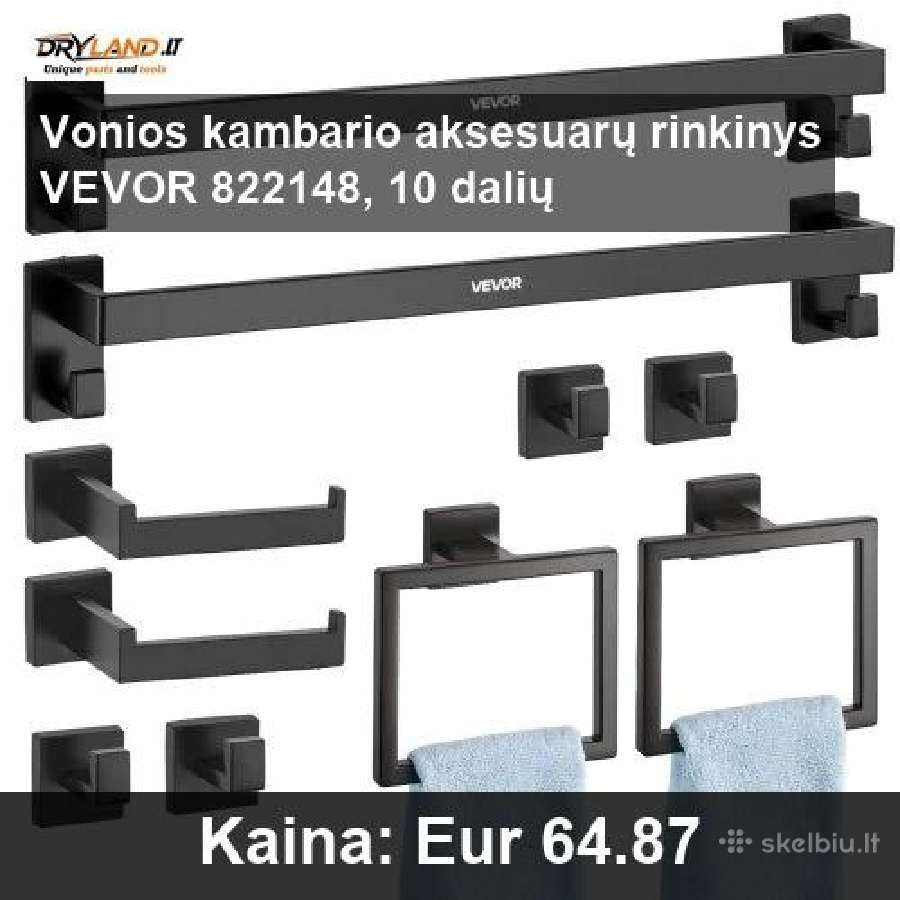 Rankšluosčių kabyklos ir aksesuarų rinkiniai - nuotraukos Nr. 7