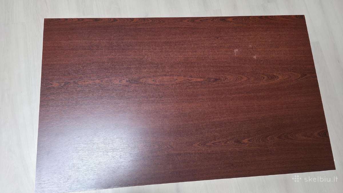 Stačiakampis kavos staliukas ant ratukų - nuotraukos Nr. 4