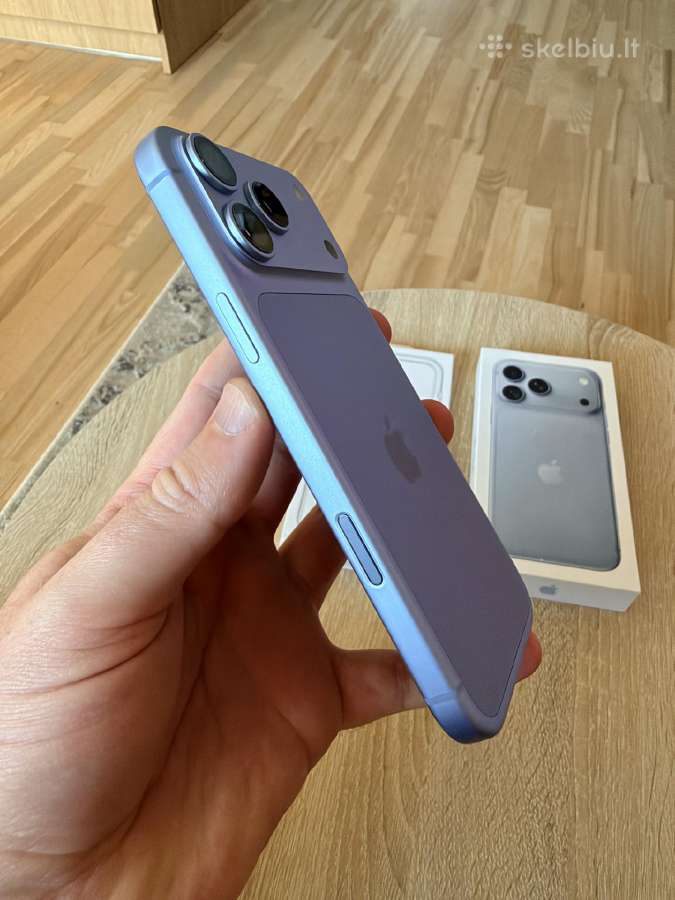 Apple iPhone 18 Pro Max, Glacier + Clear Case - nuotraukos Nr. 5