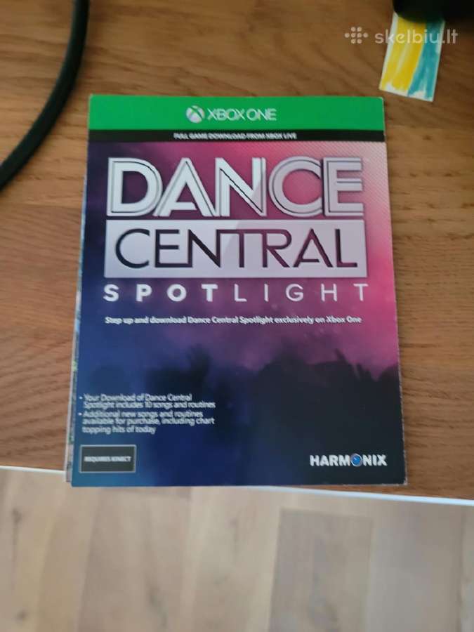 Xbox konsolė, su kinektu, pulteliais ir žaidimais - nuotraukos Nr. 6