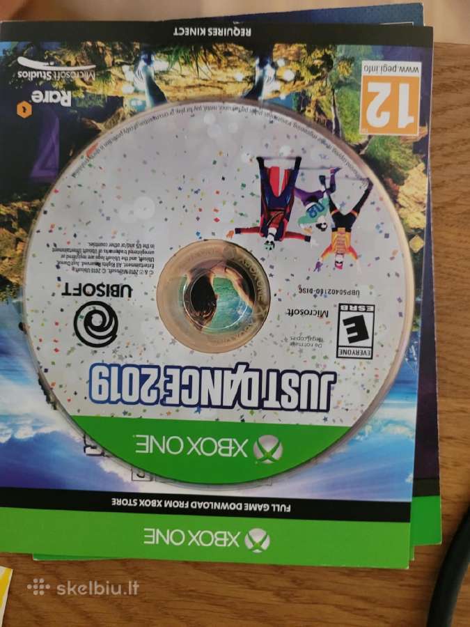 Xbox konsolė, su kinektu, pulteliais ir žaidimais - nuotraukos Nr. 8