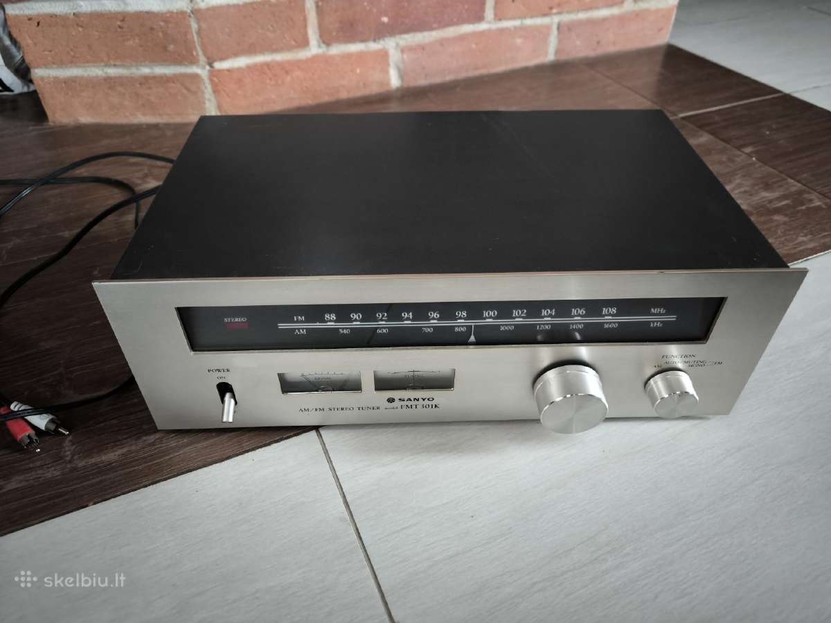 Fisher Fm-2310 , Sanyo Fmt-301 tiuneriai - nuotraukos Nr. 12
