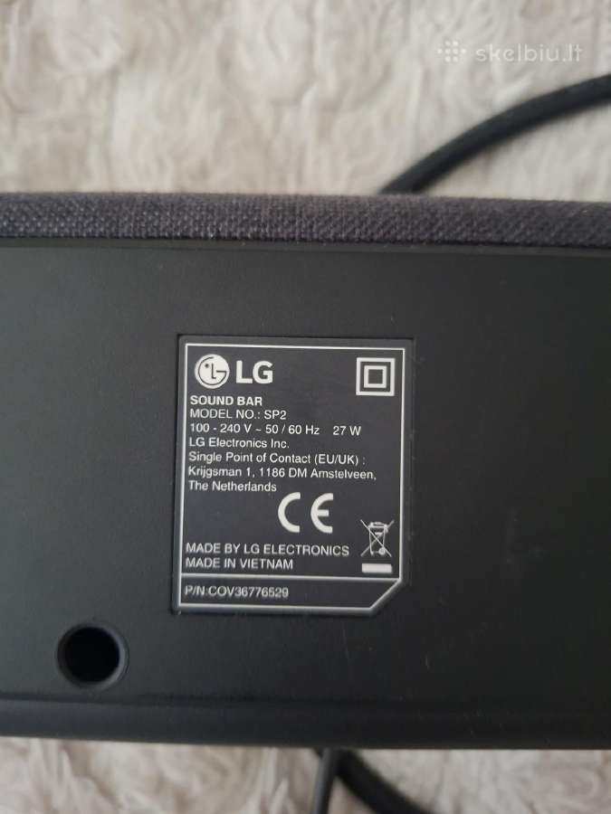 LG Soundbar - nuotraukos Nr. 2