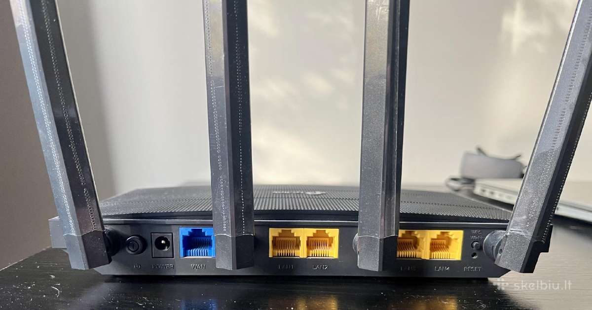 Tp-link Archer C6 - Ac1200 Mesh Wi-fi maršrutizato - nuotraukos Nr. 3