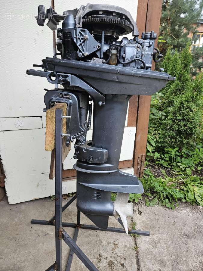 Yamaha 25dm pakabinamas valties variklis El start - nuotraukos Nr. 4
