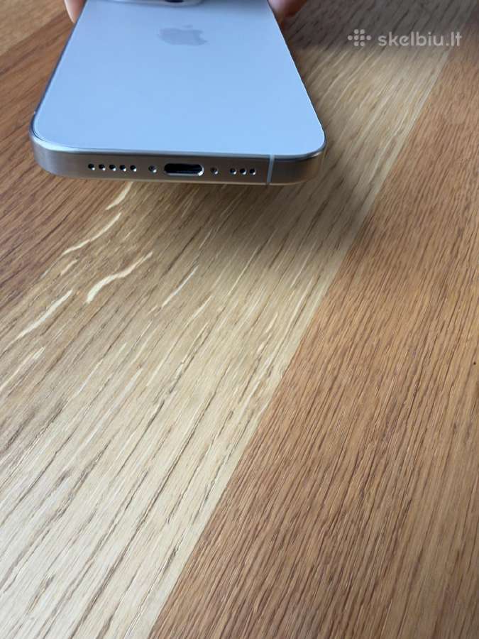 iPhone 15 pro, 256 GB, natūralaus titano spalvos - nuotraukos Nr. 4