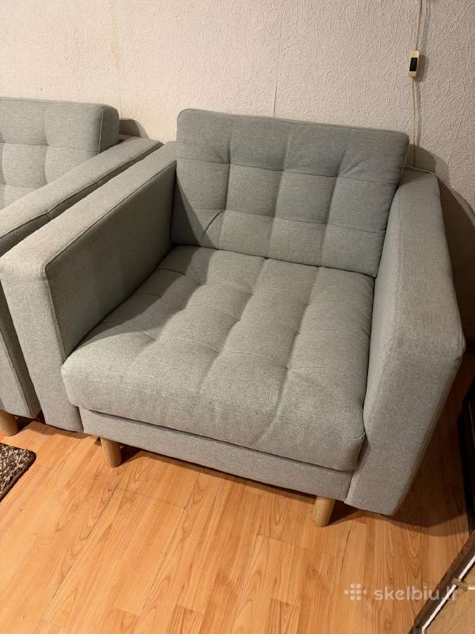 Sofa lova landskrona ir 2 foteliai - nuotraukos Nr. 2