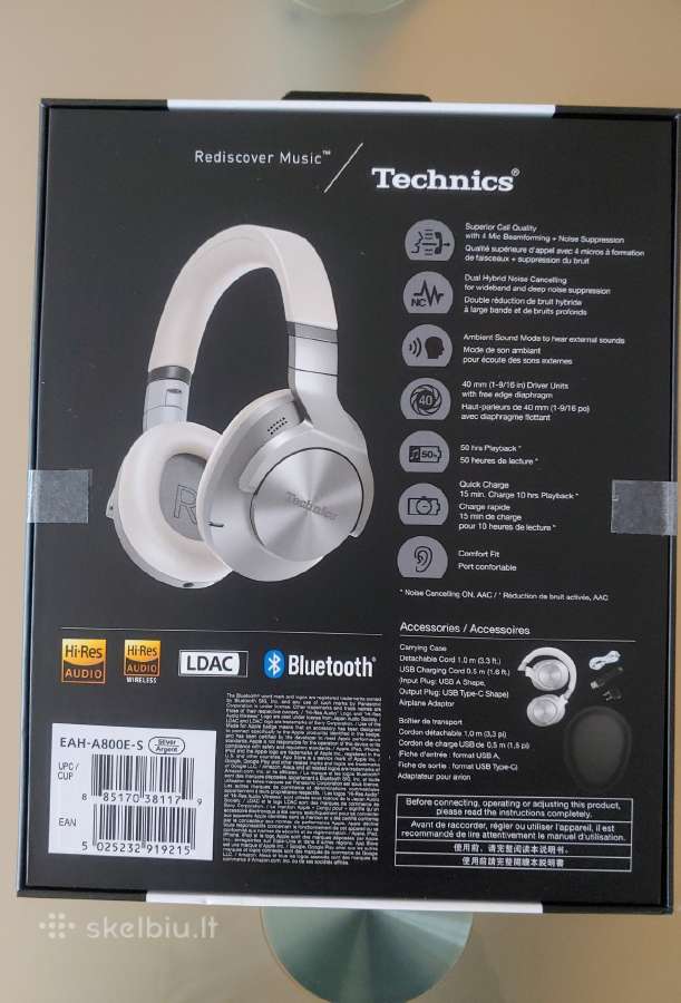 Technics Eah-a800 - nuotraukos Nr. 2