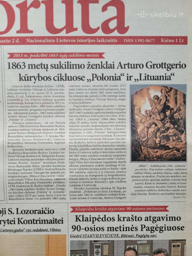 Originalios A.grotgerio reprod.iš ciklo Lituania - nuotraukos Nr. 6