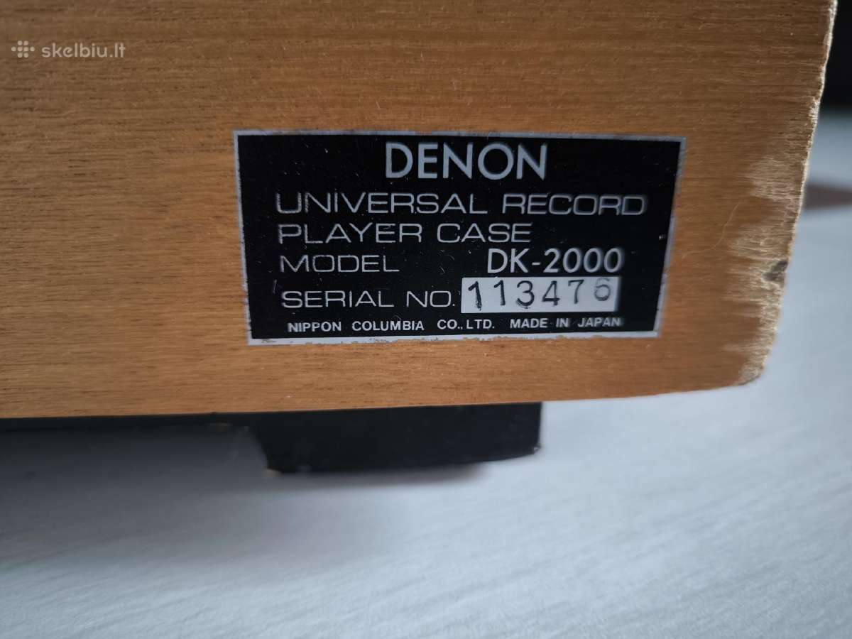 Denon Dk-2000, Dk-100, Dp-5000 - nuotraukos Nr. 6