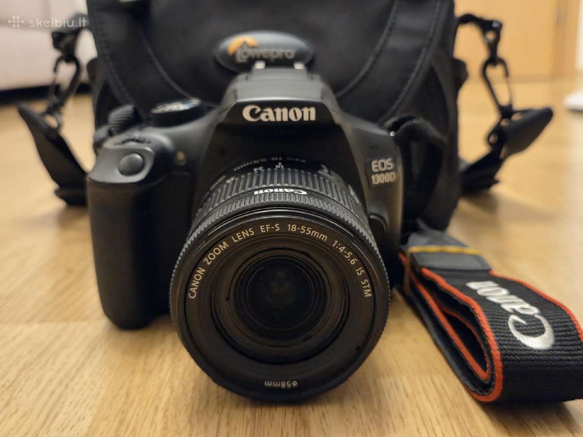 Canon EOS 1300d / WiFi / 18-55mm - nuotraukos Nr. 4