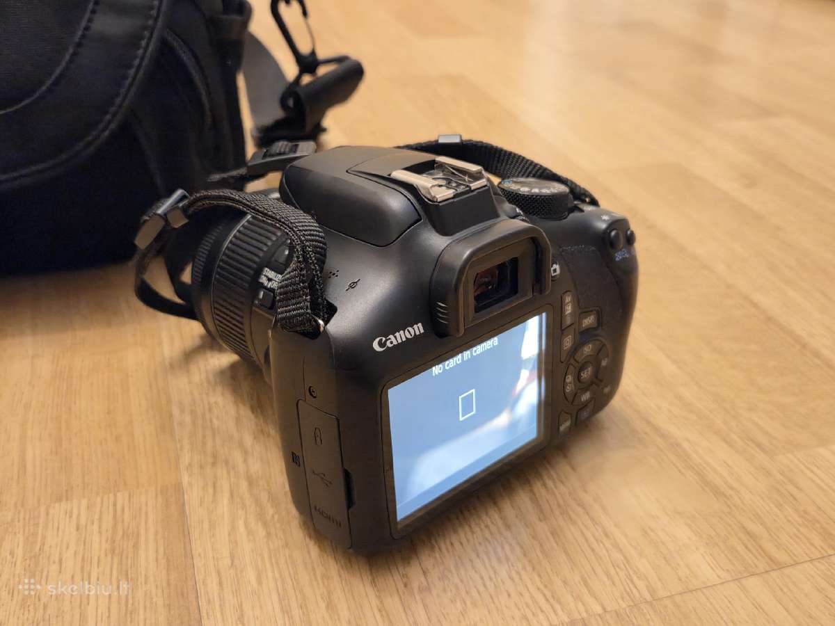 Canon EOS 1300d / WiFi / 18-55mm - nuotraukos Nr. 8