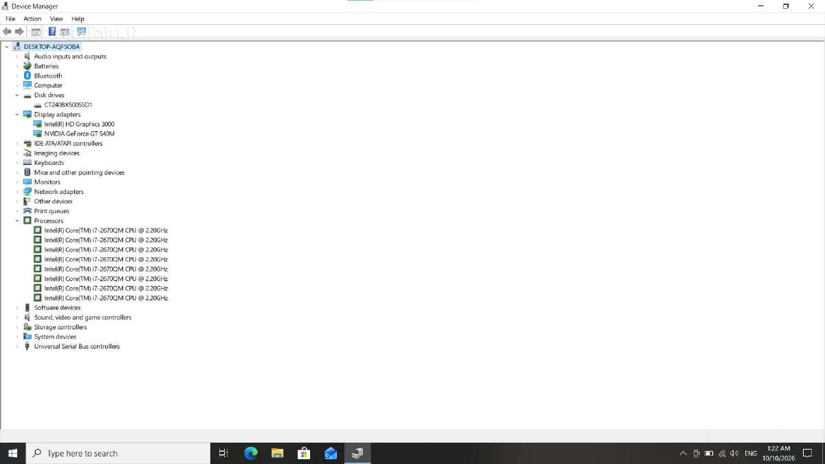 Dell Xps 15 L502x i7 8 GB RAM 240 GB SSD - nuotraukos Nr. 10