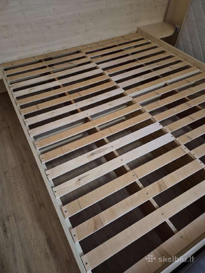 Dvigulė lova 160200 be čiužinio " Skubiai " - nuotraukos Nr. 2
