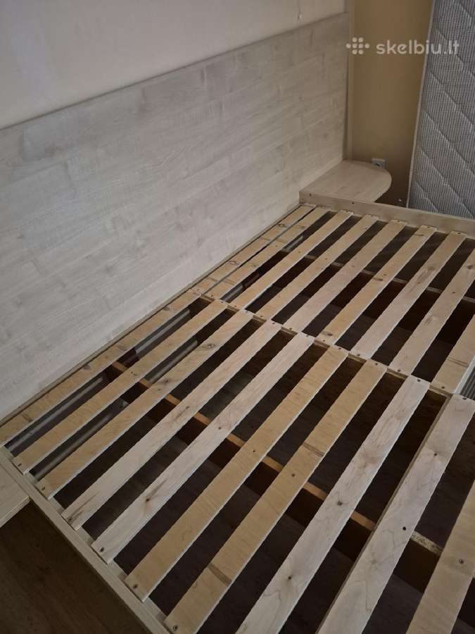 Dvigulė lova 160200 be čiužinio " Skubiai " - nuotraukos Nr. 5