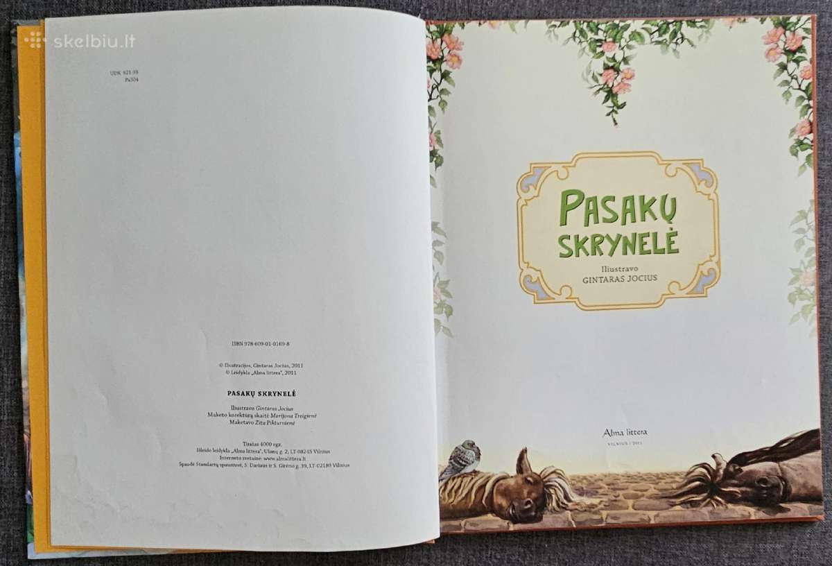 Knyga vaikams ''Pasakų skrynelė'' - nuotraukos Nr. 2