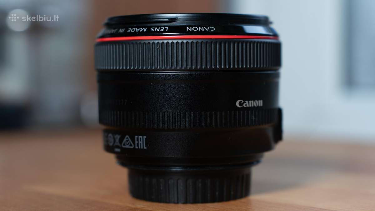 Canon 50mm f/1.2l Usm - nuotraukos Nr. 3
