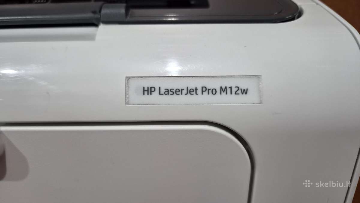 Spausdintuvas su Wi-fi Hp Pro M12w - nuotraukos Nr. 2