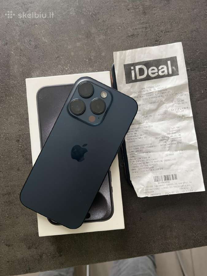 iPhone 15 pro 256gb - nuotraukos Nr. 2