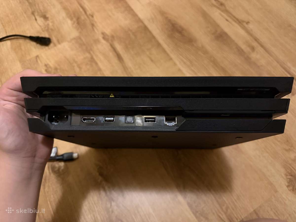 Playstation 4 pro 1tb + pultelis - nuotraukos Nr. 3