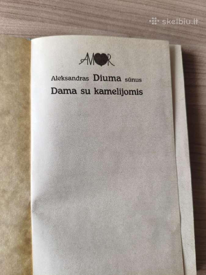 A. Diuma sūnus " Dama su kamelijomis" - nuotraukos Nr. 4
