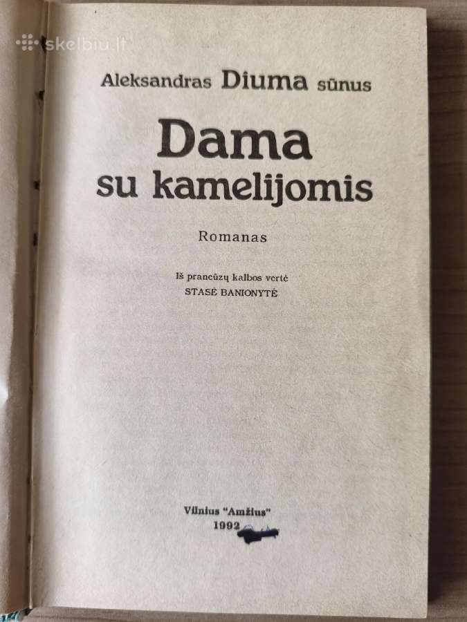 A. Diuma sūnus " Dama su kamelijomis" - nuotraukos Nr. 5