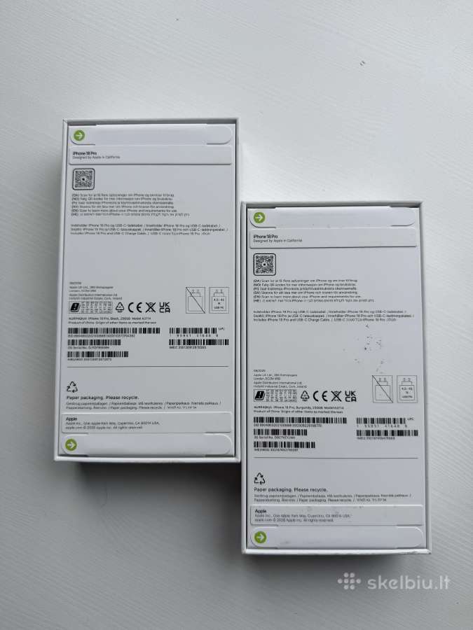 iPhone 18 pro 256 burgundy/black - nuotraukos Nr. 2