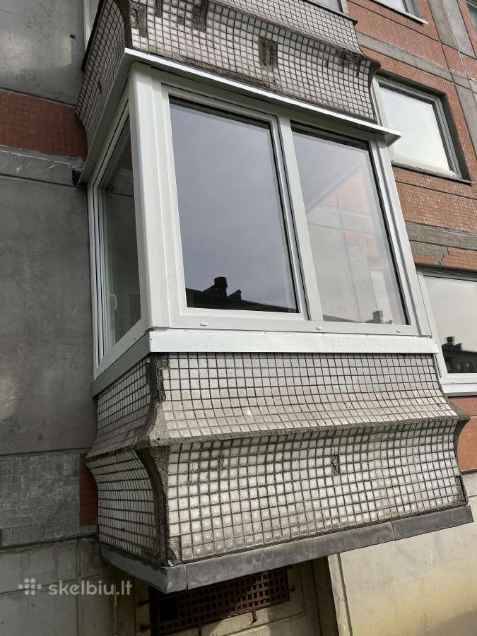 Plastikiniai langai balkonu stiklinimas Klaipėda - nuotraukos Nr. 38