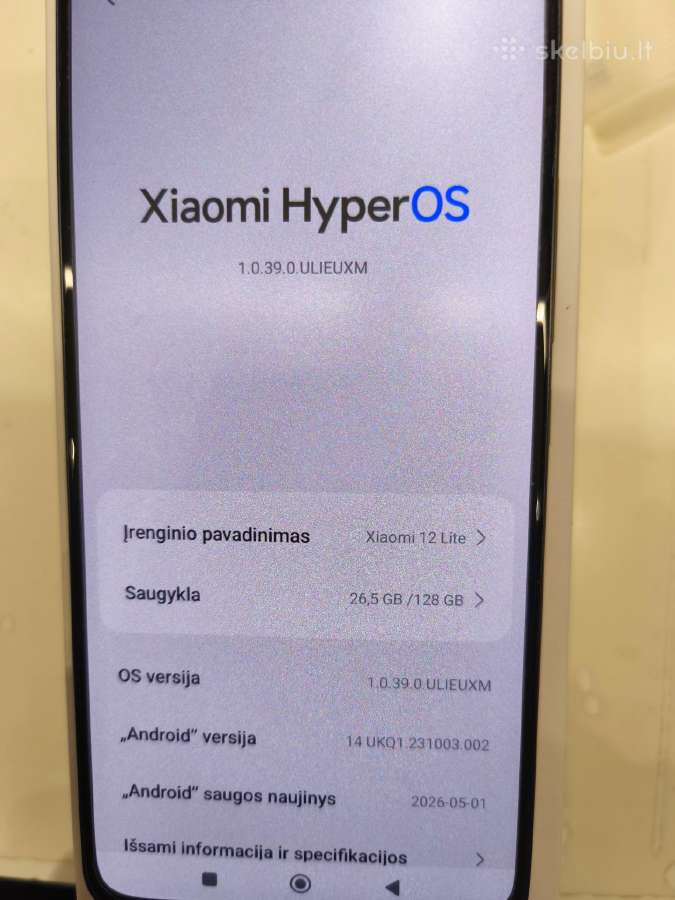 Xiaomi 12 lite - nuotraukos Nr. 5