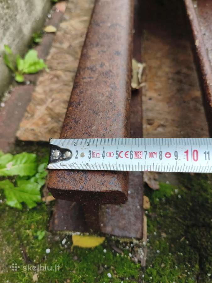 Parduodami geležinkelio bėgiai sijos metalinės. - nuotraukos Nr. 4
